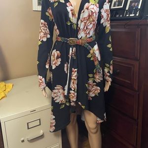 Floral cardigan xs